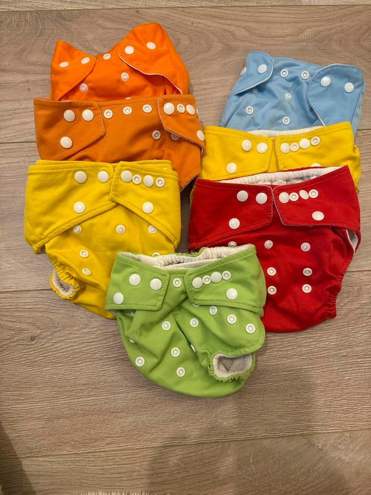 Little Lamb Overbroekjes One Size - 7 stuks, Kinderen en Baby's, Babykleding | Overige, Gebruikt, Jongetje of Meisje, Ophalen of Verzenden