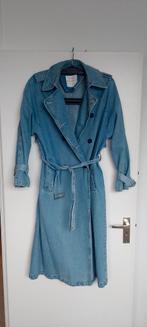 Lange spijkerjas Stradivarius maat M, Verzenden, Zo goed als nieuw, Maat 38/40 (M), Blauw