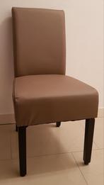 4 Eetkamerstoelen – Zo goed als nieuw, Huis en Inrichting, Stoelen, Ophalen, Overige kleuren, Nieuw, Leer