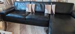 Leren Hoekbank te koop, Huis en Inrichting, Banken | Bankstellen, 250 tot 300 cm, Gebruikt, Hoekbank, Ophalen of Verzenden