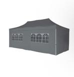 Grijze Party Tent 290x600cm met Zijkanten, Ophalen, Opvouwbaar, Partytent, Nieuw