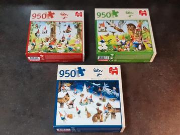 Puzzel 950 Rien Poortvliet gnomes nieuwstaat beschikbaar voor biedingen