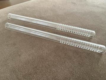 NIEUW 2x 250mm instroom glas voor pomp aquarium beschikbaar voor biedingen