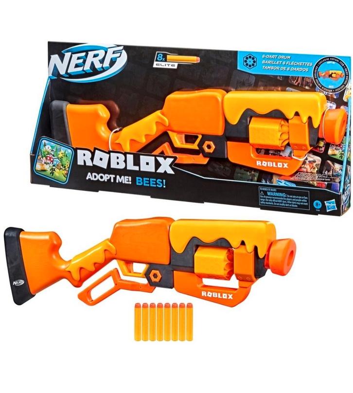 Nerf Roblox Adopt Me! Bees Dartblaster, Kinderen en Baby's, Speelgoed | Overig, Nieuw, Jongen of Meisje, Ophalen of Verzenden