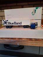 DAF 2600 Trekker met Oplegger - Blue Band 1:50, Hobby en Vrije tijd, Modelauto's | 1:50, Ophalen of Verzenden, Gebruikt, Bus of Vrachtwagen
