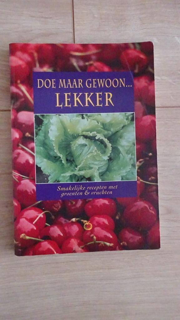 Doe maar gewoon lekker met groente & vruchten, Boeken, Kookboeken, Gelezen, Nederland en België, Ophalen of Verzenden