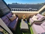 Leuke kleine tuinset / loungeset goede kwaliteit Bois le Duc, Ophalen, 4 zitplaatsen, Gebruikt, Bank
