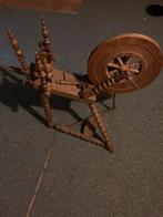 Oud spinnewiel, Ophalen, Gebruikt, Spinnewiel