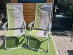 Twee opvouwbare campingstoelen, Ophalen, Gebruikt, Campingstoel