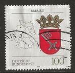 Duitsland 154, wapen, Verzenden, BRD, Gestempeld