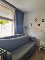 Grijze landelijke bank & loveseat te koop!, Ophalen, Gebruikt, Driepersoons, 75 tot 100 cm