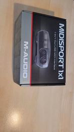 M-AUDIO MIDISPORT 1x1 USB MIDI Interface - Nieuw!, Muziek en Instrumenten, Midi-apparatuur, Ophalen of Verzenden, Nieuw