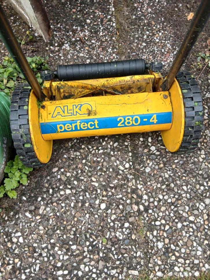 Alko Perfect 280-4 Handgrasmaaier, Tuin en Terras, Grasmaaiers, Gebruikt, Handgrasmaaier, 30 t/m 39 cm, Ophalen of Verzenden