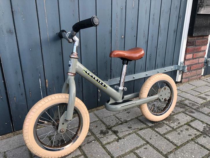 Try bike steel - 2 in 1, Kinderen en Baby's, Speelgoed | Buiten | Voertuigen en Loopfietsen, Zo goed als nieuw, Loopfiets, Ophalen of Verzenden