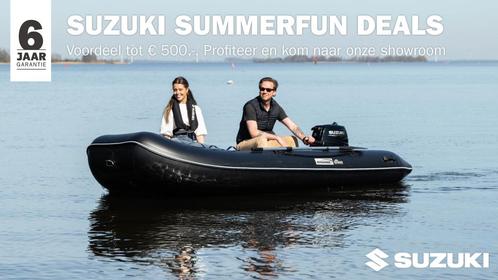 Suzuki Summerfun deals op buitenboordmotoren!, Watersport en Boten, Buiten- en Binnenboordmotoren, Nieuw, Overige brandstoffen