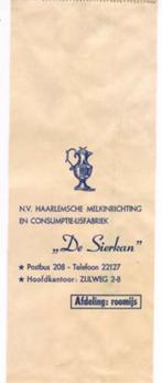De Sierkan - Haarlemsche Melkinrichting - Zakje, Verzenden