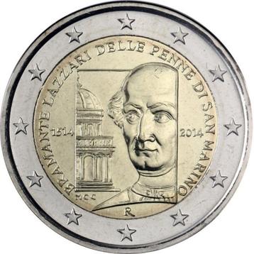 San Marino 2 euro Donato Bramante 2014 BU in blister beschikbaar voor biedingen