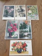 6 X ANSICHTKAART   HARTELIJK GEFELICITEERD, Verzamelen, Ansichtkaarten | Themakaarten, Ophalen of Verzenden, 1920 tot 1940, Gelopen