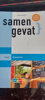 Examenbundel Samengevat Havo ECONOMIE (ISBN 9789006492446), Economie, HAVO, Ophalen of Verzenden, Zo goed als nieuw
