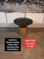 Nieuwe icatchers Marriot marble coffee table messing €140, Ophalen, ., Nieuw, .