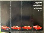Folder van Ford Escort gedrukt jan.1975, Ophalen of Verzenden, Nieuw, Ford
