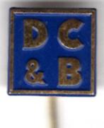 Machinefabriek Du Croo & Brauns - Amsterdam speldje( E_170 ), Verzenden, Zo goed als nieuw, Transport, Speldje of Pin