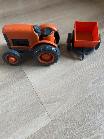 Sissy-Boy Tractor Speelgoed Oranje beschikbaar voor biedingen