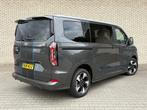 Ford Tourneo Custom PHEV 233PK L1 Sport | Geel kenteken | In, Auto's, Ford, 12 maanden, 4 cilinders, Leder en Stof, Plug-in hybride