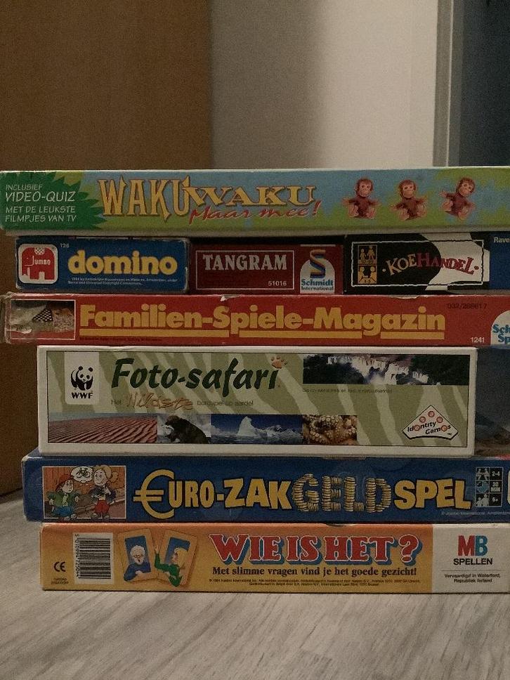 Gezelschapsspellen, Hobby en Vrije tijd, Gezelschapsspellen | Bordspellen, Zo goed als nieuw, Een of twee spelers, Drie of vier spelers