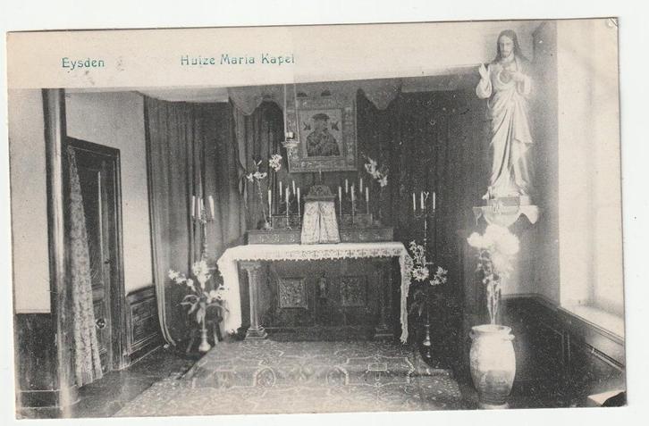 Huize Maria Kapel Eysden Eijsden 1912, Verzamelen, Ansichtkaarten | Nederland, Gelopen, Limburg, Voor 1920, Ophalen of Verzenden