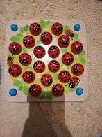 Houten Puzzel - Lieveheersbeestjes, Ophalen of Verzenden, Zo goed als nieuw, Puzzelen