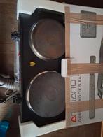 Ambiano dubbele  elektrische kookplaat, Witgoed en Apparatuur, Kookplaten, 3 kookzones of minder, Ophalen of Verzenden, Zo goed als nieuw