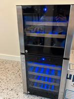 Zwart grijs: Schreuder & Waterman Wijn Klimaatkast Koelkast, Witgoed en Apparatuur, 100 tot 150 liter, 45 tot 60 cm, Ophalen, 85 tot 120 cm