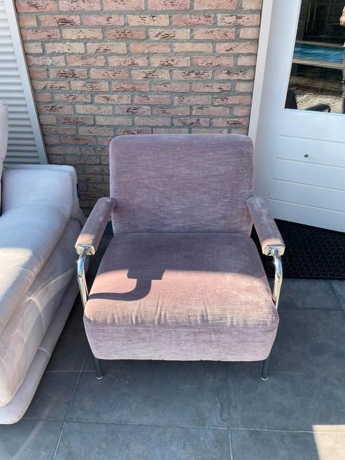 Chateau d’Ax Fauteuils oud roze prijs per stuk, Huis en Inrichting, Fauteuils, Zo goed als nieuw, Stof, 75 tot 100 cm, Verzenden