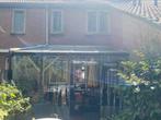 Overkapping met polycarbonaatplaten 400 x 250, Tuin en Terras, Tuinhuizen, Ophalen, Schuur, Hout, 200 tot 400 cm