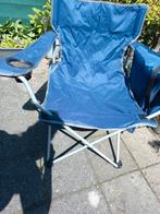 Stevige opvouwbare camping/visstoel met hoes en draagband, Caravans en Kamperen, Ophalen