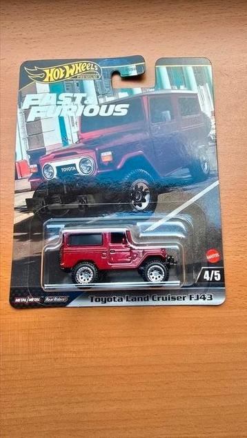 Hot Wheels Fast and Furious Toyota Land Cruiser FJ43 beschikbaar voor biedingen