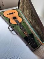 Parlorgitaar met koffer ca 1910, Ophalen, Gebruikt, Klassieke of Spaanse gitaar, Met koffer