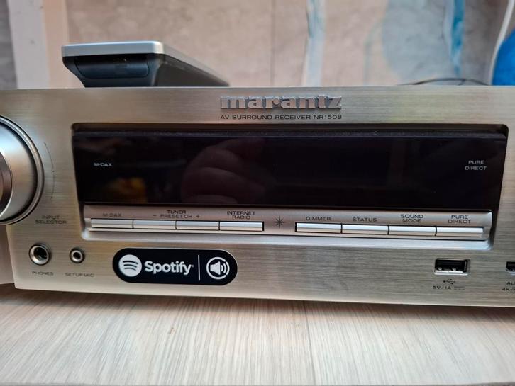 Marantz Versterker NR1508, Audio, Tv en Foto, Versterkers en Receivers, Gebruikt, 5.1, 120 watt of meer, Marantz, Ophalen