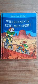 Geronimo Stilton - Wielrennen is echt mijn sport!, Fictie algemeen, Geronimo Stilton, Ophalen of Verzenden, Zo goed als nieuw