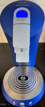 Senseo blauw metallic, Ophalen, Koffiemachine, Zo goed als nieuw, 2 tot 4 kopjes
