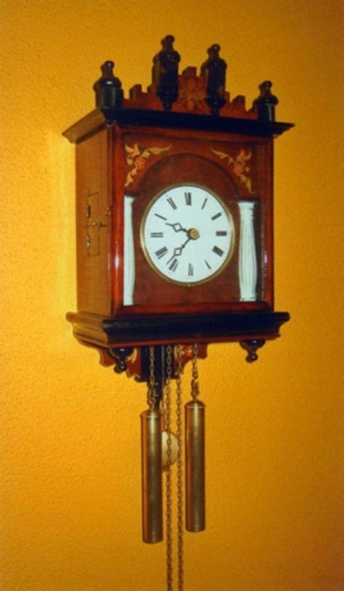 Schwarzwalder, Duitsland circa 1880. Kast: mahonie gefineerd, Antiek en Kunst, Antiek | Klokken, Ophalen