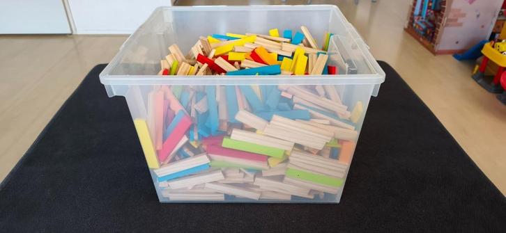 "Kapla" bouwplankjes, Kinderen en Baby's, Speelgoed | Bouwstenen, Zo goed als nieuw, Ophalen