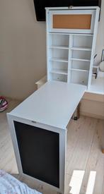 Uitklapbaar bureau met krijt bord, Huis en Inrichting, Bureaus, Ophalen, Zo goed als nieuw, Bureau