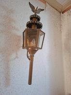 Koperen koetslamp.    Bieden, Antiek en Kunst, Ophalen