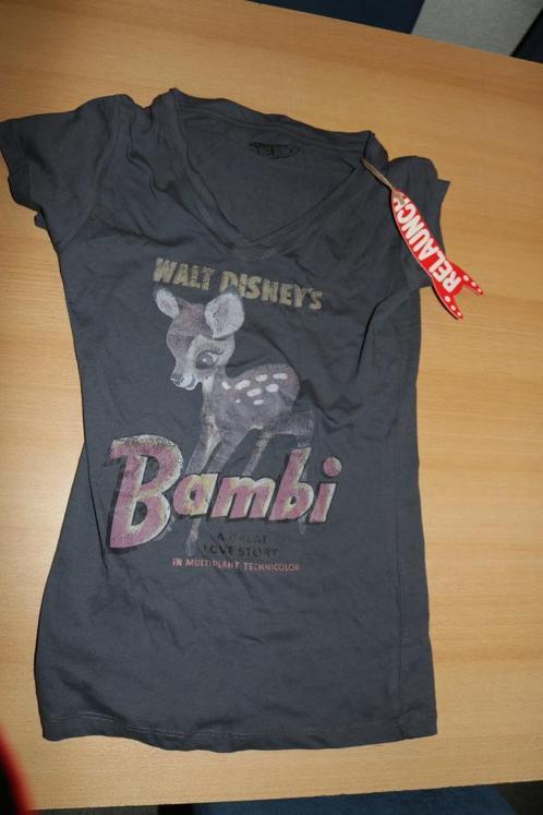 Nieuw Bambi Disney Relaunch shirt maat XS / S, Verzamelen, Disney, Nieuw, Kleding of Textiel, Bambi of Dumbo, Ophalen of Verzenden