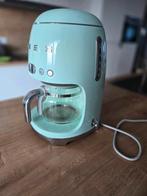 Smeg koffiezetapparaat groen, Witgoed en Apparatuur, Koffiezetapparaten, 10 kopjes of meer, Ophalen, Zo goed als nieuw, Koffiemachine