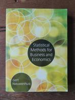 Statistical Methods for Business and Economics, Ophalen of Verzenden, Zo goed als nieuw