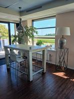 Steigerhouten bartafel 1m x 1,8m, Ophalen, Zo goed als nieuw