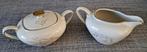 Vintage suiker en melk stel, Eschenbach, afgewerkt met goud, Antiek en Kunst, Antiek | Servies compleet, Ophalen